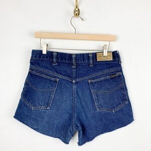 VTG Genuine Roebucks Denim Cut Off Jean Shorts Sz 30